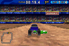 Monster Trucks Mayhem screenshot 3 for GameBoy Advance